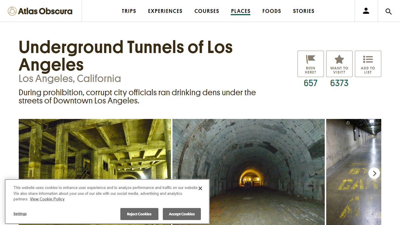 Underground Tunnels of Los Angeles - Atlas Obscura